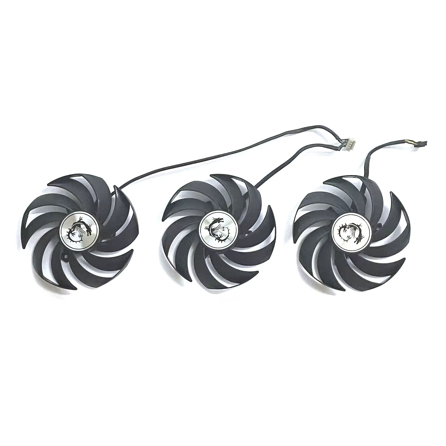 Pour MSI GeForce RTX 3060 3070 3080 3090 3060Ti 3070TI Gaming X Triple Carte Graphique 90MM PLD09210B12HH Ventilateur