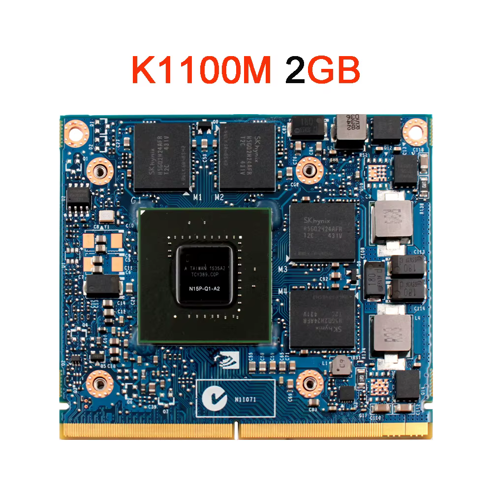 Carte vidéo Quadro K610M K1000M K1100M K2000M K2100M K3000M K3100M K4000M K4100M K5000M K5100M pour iMac A1311 A1312 2010 2011