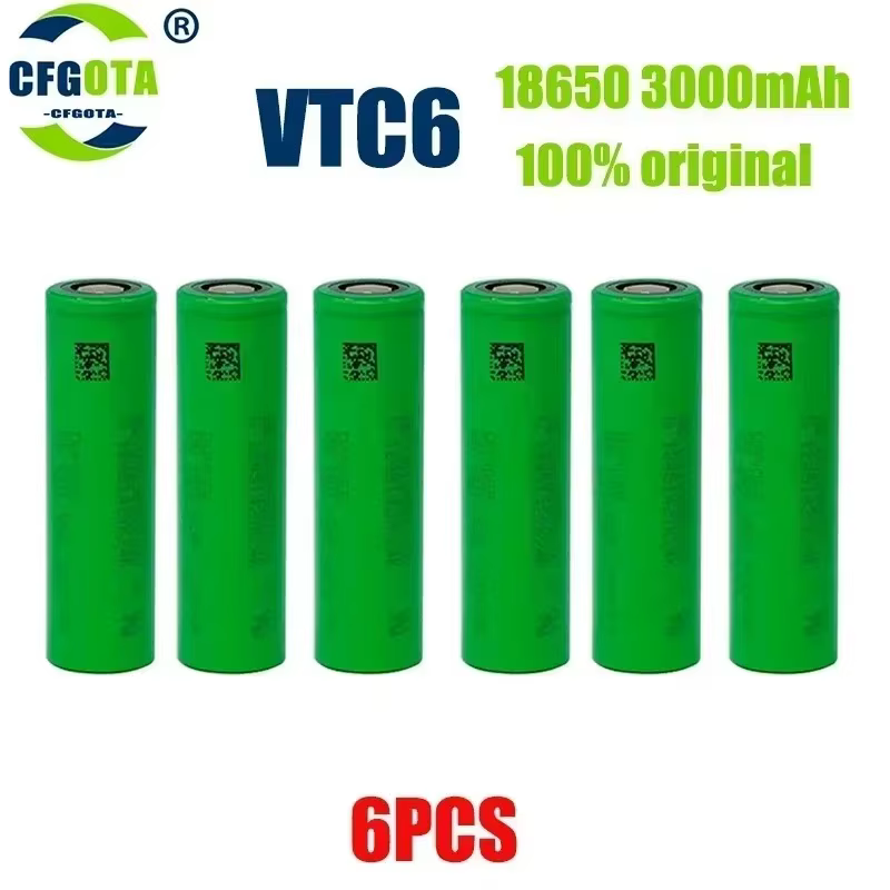 Batterie Li-ion rechargeable VTC6 3.7V 3000mAh