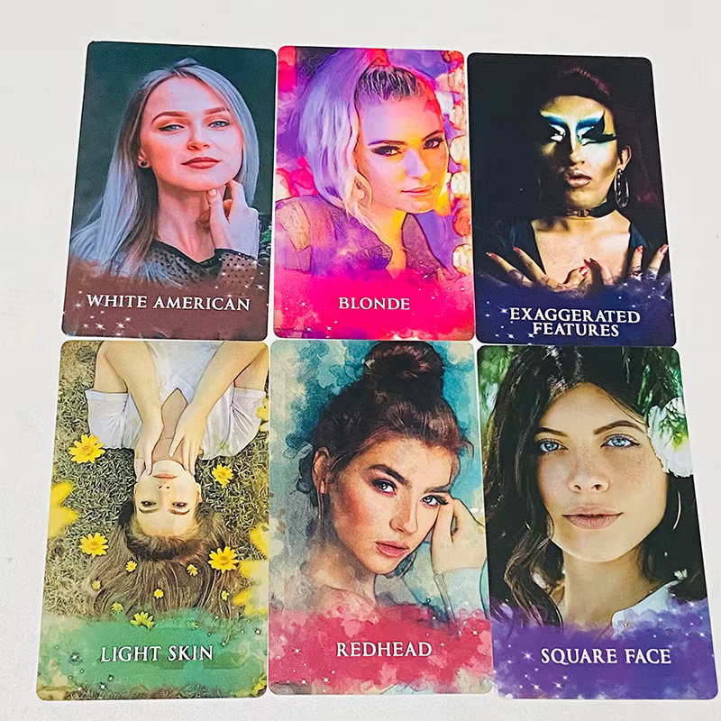 Qui est-ce cartes Oracle 78 cartes jeu de Divination édition Vision anglaise jeu de société Tarot pour la fête