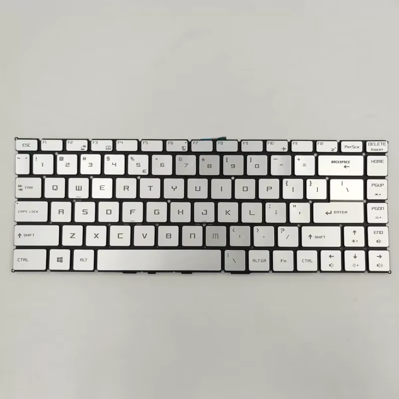 Clavier pour ordinateur portable MSI GS65 8SG 8SF Stealth Thin 8RE 8RF US