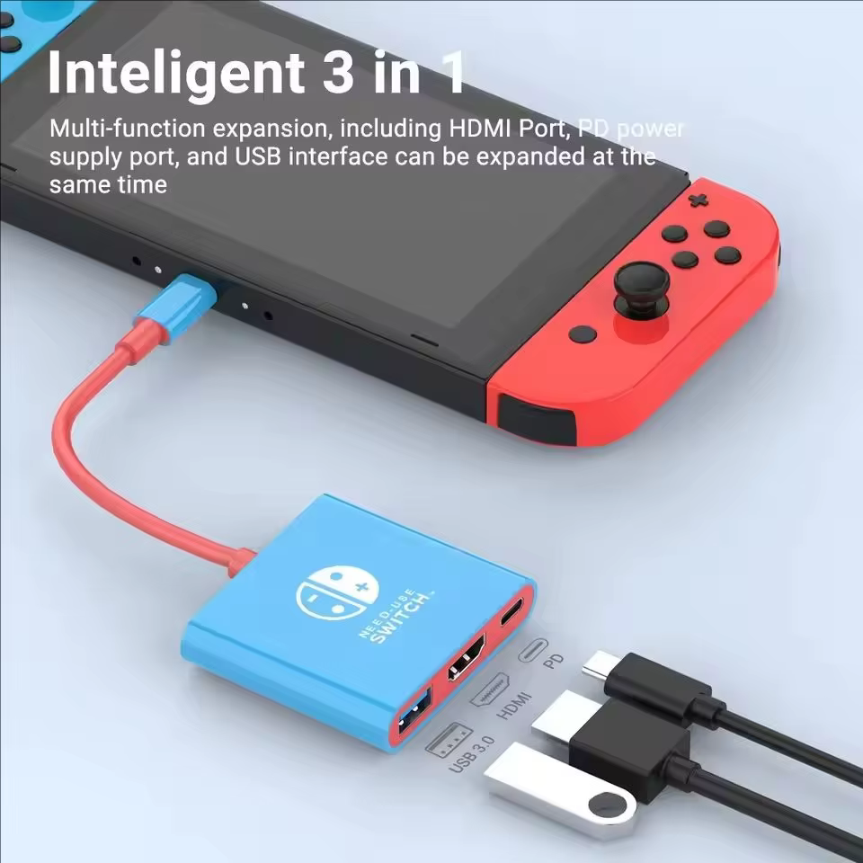 Station d'accueil Switch1 4K HDMI USB 3.0