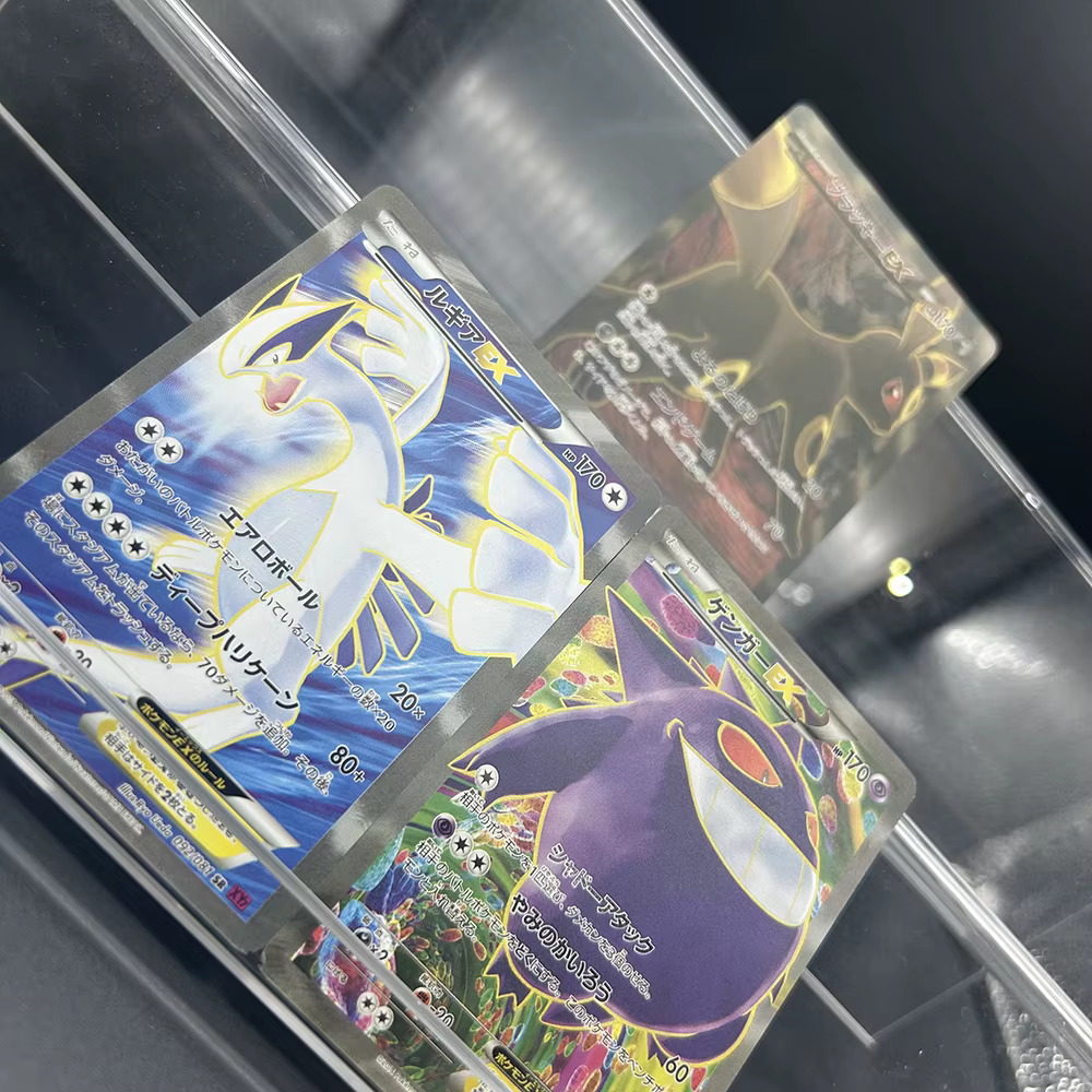 Carte de collection Anime Proxy PTCG Gengar EX 090/088 Phantom Gate XY4 Secret Rare Holo Card