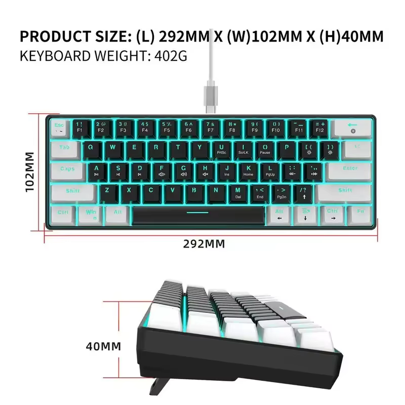 Clavier mécanique 60%