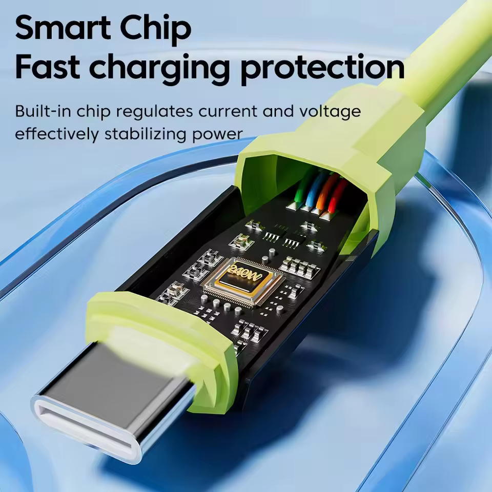 Câble USB type-c vers type-c de charge rapide PD 240 W pour Huawei, Xiaomi, Samsung, OPPO, VIVO