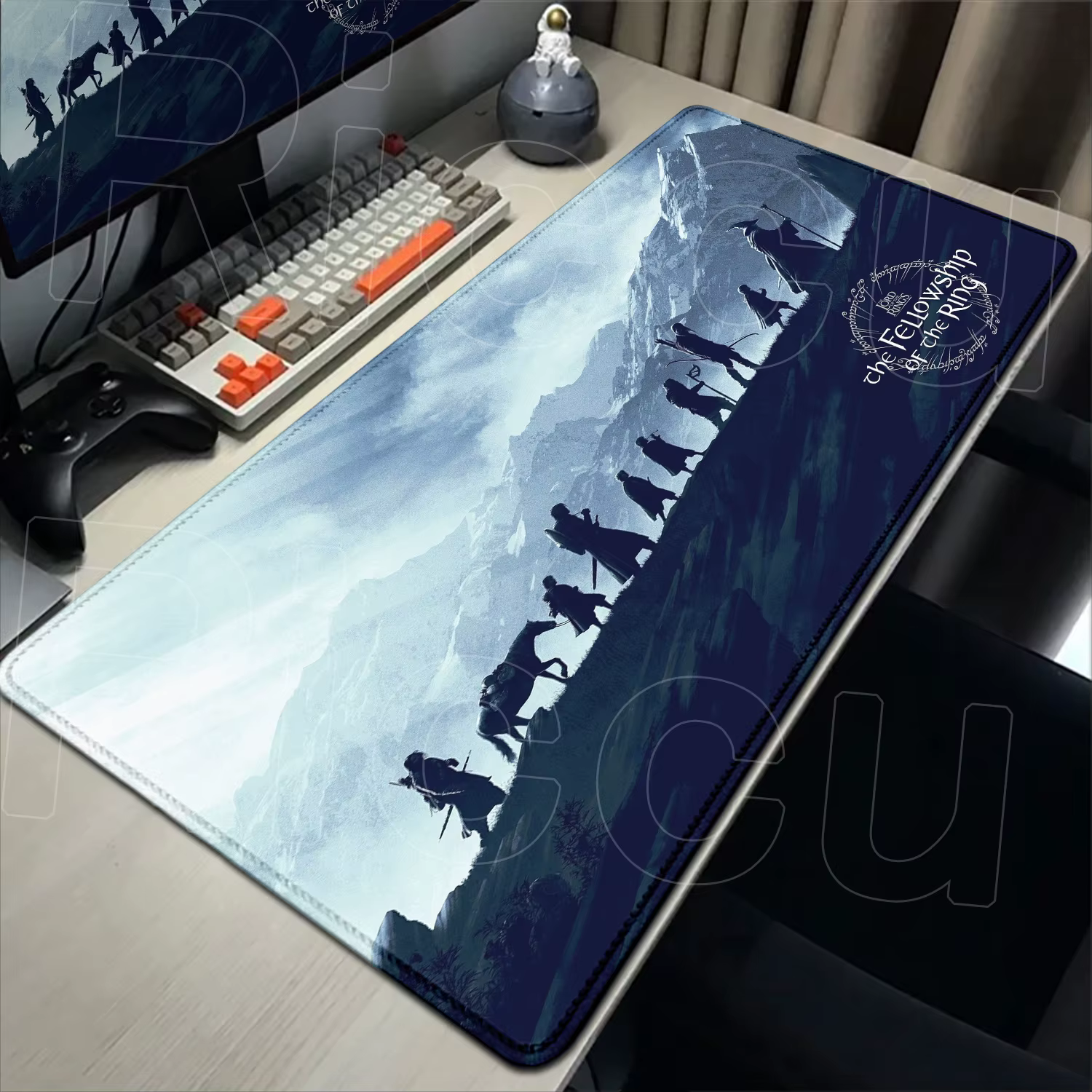 Tapis de souris de jeu film chaud l-lord des anneaux