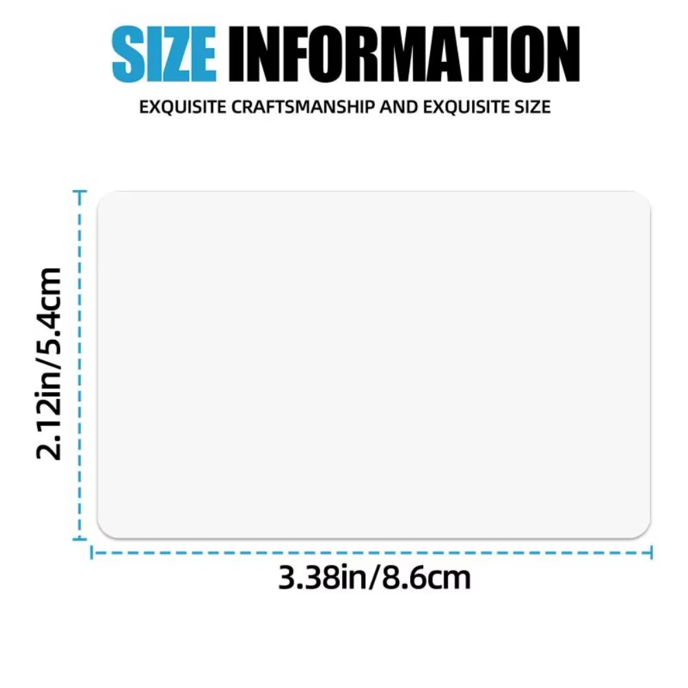 1 pièce/3 pièces Carte PVC personnalisée double face avec photo - Convient aux couples, à la Saint-Valentin, aux anniversaires et à d'autres occasions