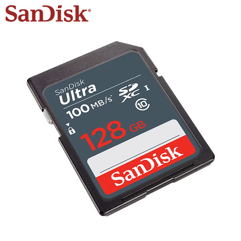 Carte Ultra SD SanDisk C10 carte SDXC/SDHC 16GB 32GB 64GB 128GB 256GB carte mémoire Flash haute vitesse 100 mo/s pour appareil photo numérique