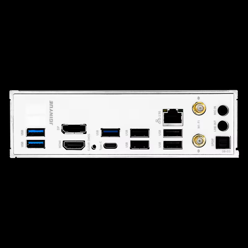 JGINYUE B650M neige rêve WiFi carte mère M-ATX pour Ryzen7000/8000/9000 série MAX 9800X3D/9950X3D DDR5 RAM PCIe4.0x16*2 M.2*3