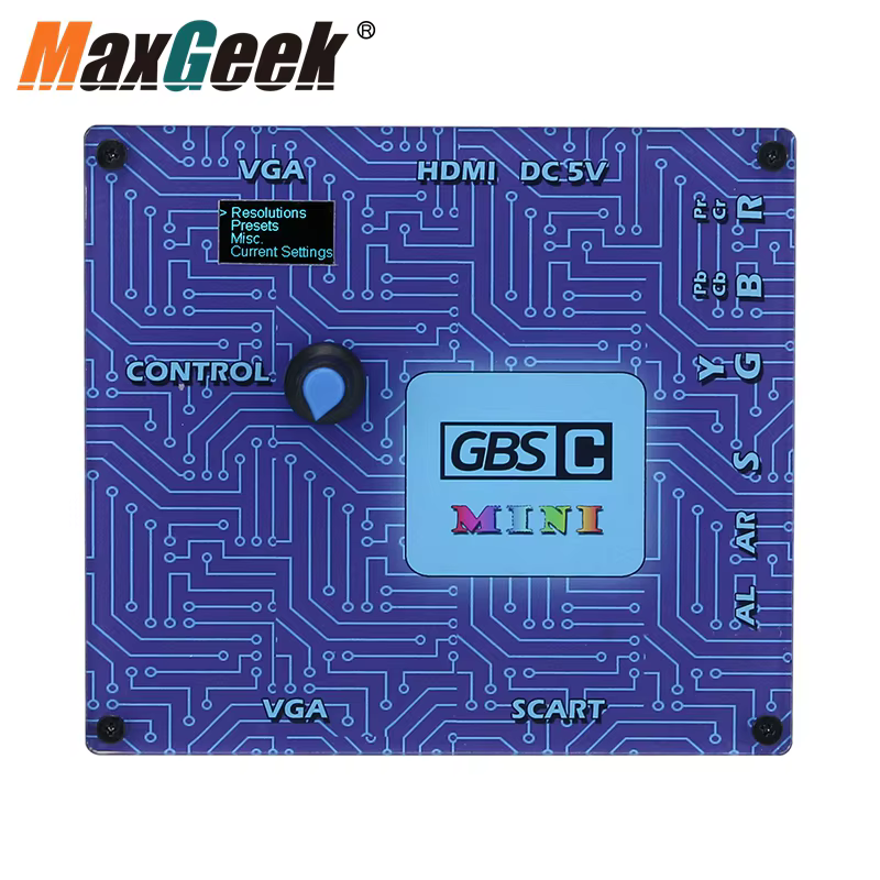Maxgeek-Convertisseur vidéo de jeu GBS Control, accessoire de jeu rétro