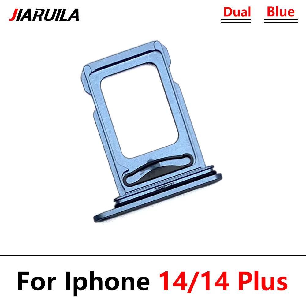 Plateau double Sim pour Iphone 14 Pro Max 14 Plus 14 Pro, support de carte Micro Nano SIM, support de fente, prise adaptateur