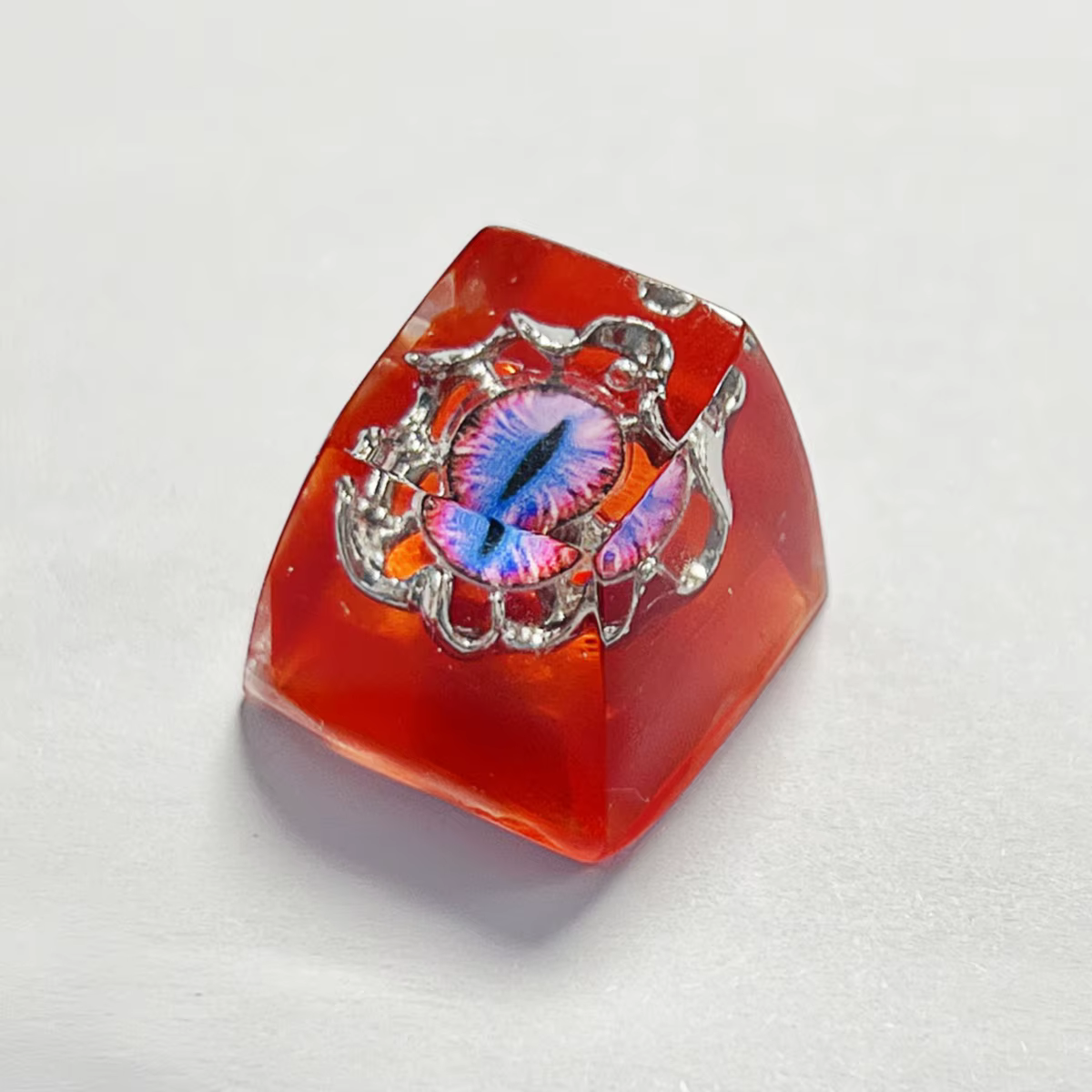Evil Eyes bricolage clavier mécanique résine Keycaps Artisan personnalisé joli soleil et lune/étoiles conception personnalisé Keycaps pour clavier