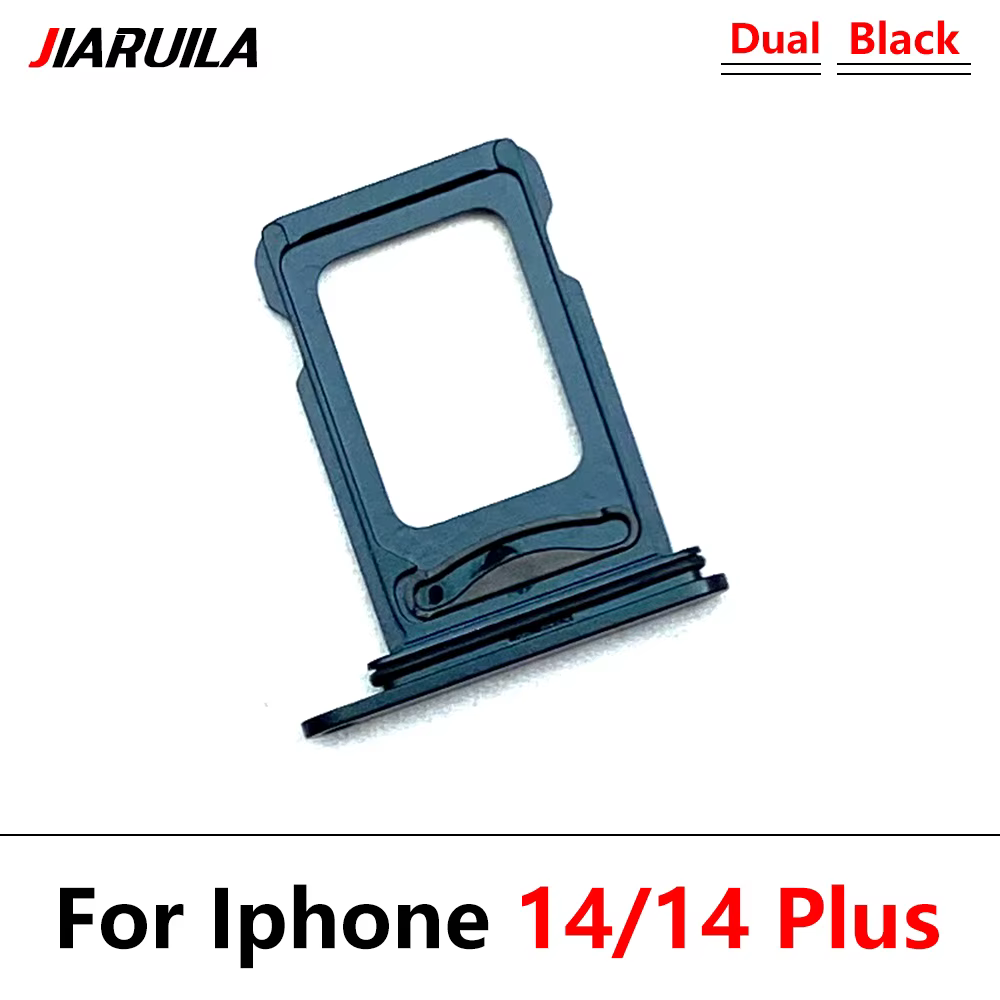 Plateau double Sim pour Iphone 14 Pro Max 14 Plus 14 Pro, support de carte Micro Nano SIM, support de fente, prise adaptateur