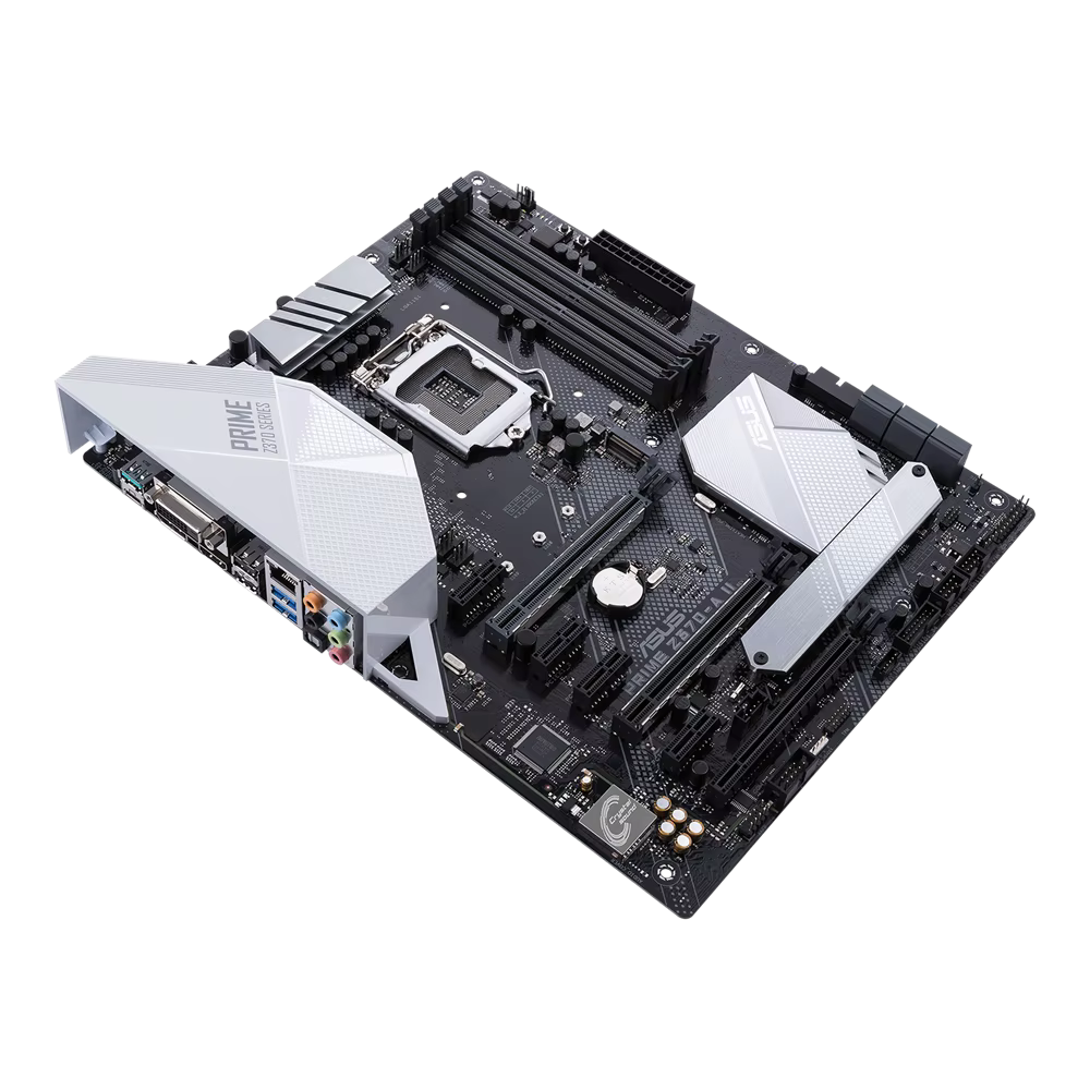 Carte mère Asus PRIME Z370-A II LGA 1151 DDR4 64GB Intel Z370 M.2 ATX compatible avec i3-8300 i3-9300T i5-9600 i7-9700T i5-9400
