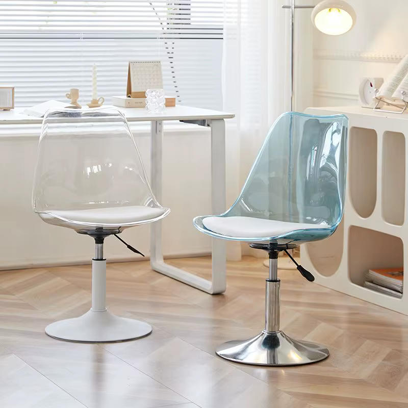 Chaise d'ordinateur transparente