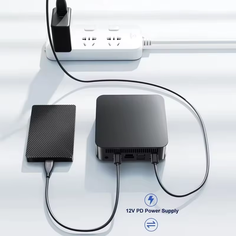 Mini PC haute performance Intel Core i9-10980HK 16 Go DDR4 2 To SSD Windows 11 Pro WiFi 6 BT5.2 Ordinateur de bureau 4K