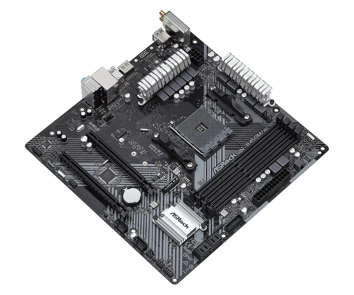 Carte mère ASRock B450 B450M