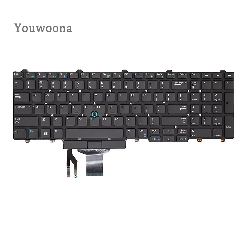 Clavier d'ordinateur portable d'origine pour DELL