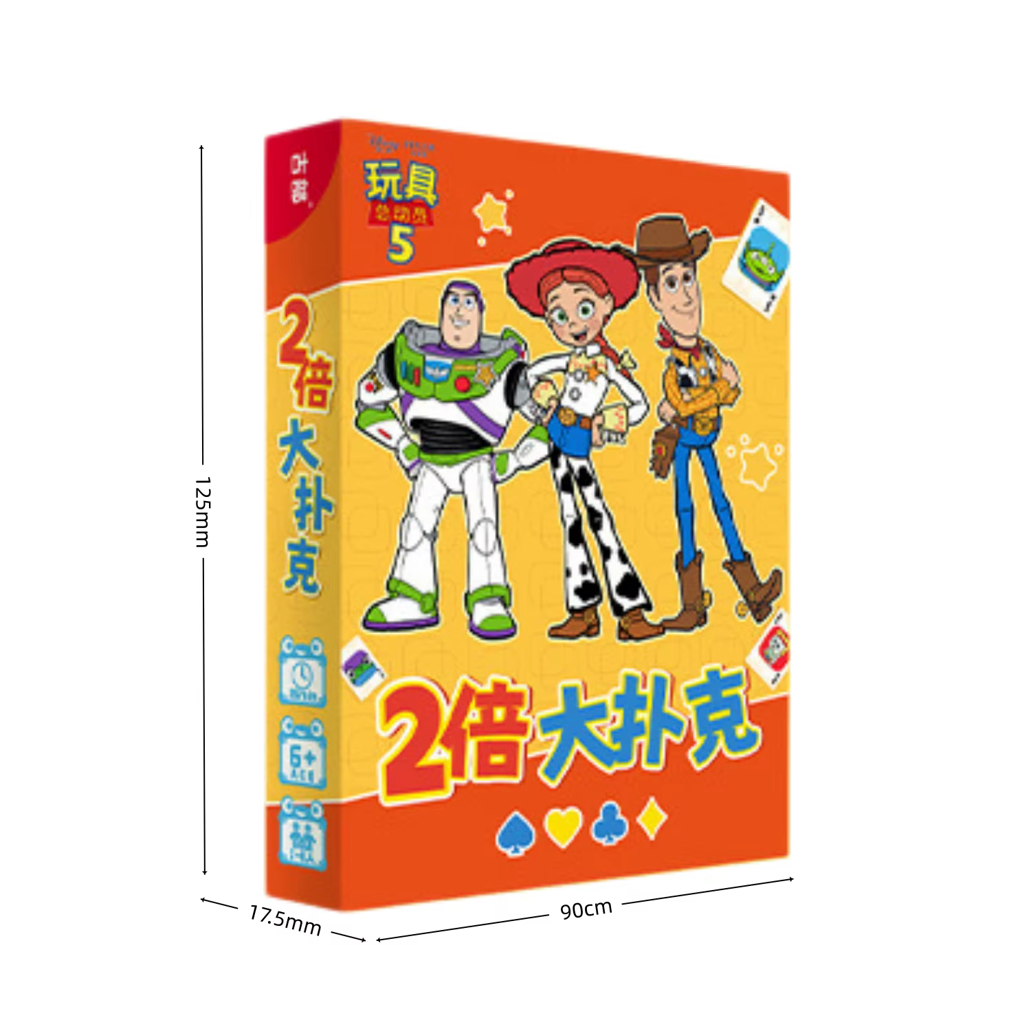 Jeu de cartes de poker Toy Story 5, jeu de société de table, cartes à jouer de dessin animé, jeu de cartes interactif familial, fournitures de fête, cadeau de Noël original