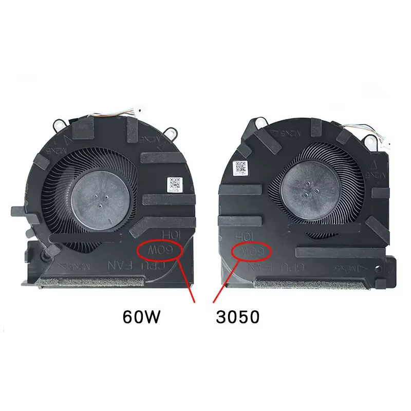 Nouveau véritable ventilateur de refroidissement CPU GPU pour ordinateur portable pour HP Victus 7/8 16-D 16-E TPN-Q263 Q264 M75721 M75723 M7572 80W 60W