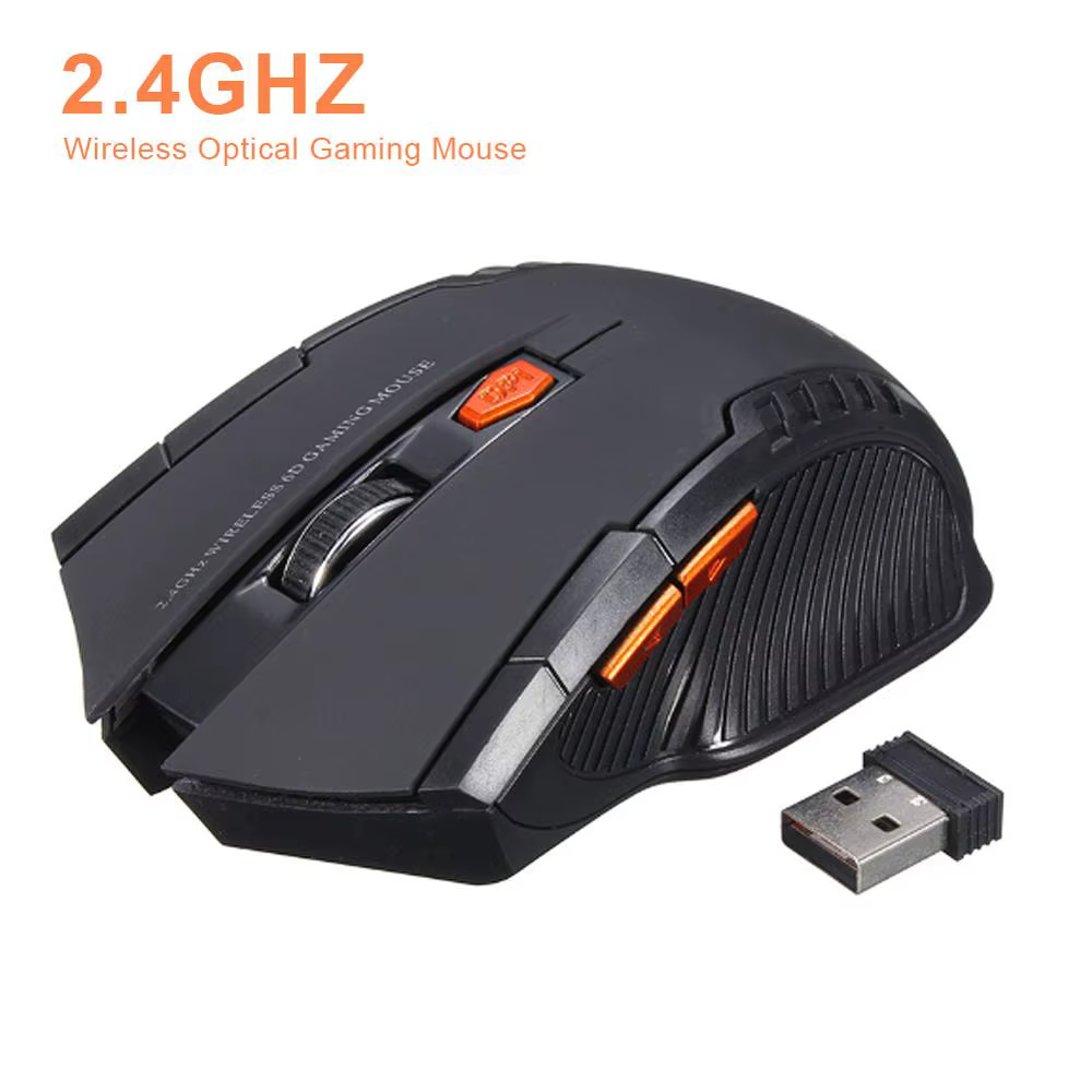 Souris optique sans fil 2000DPI 2.4GHz