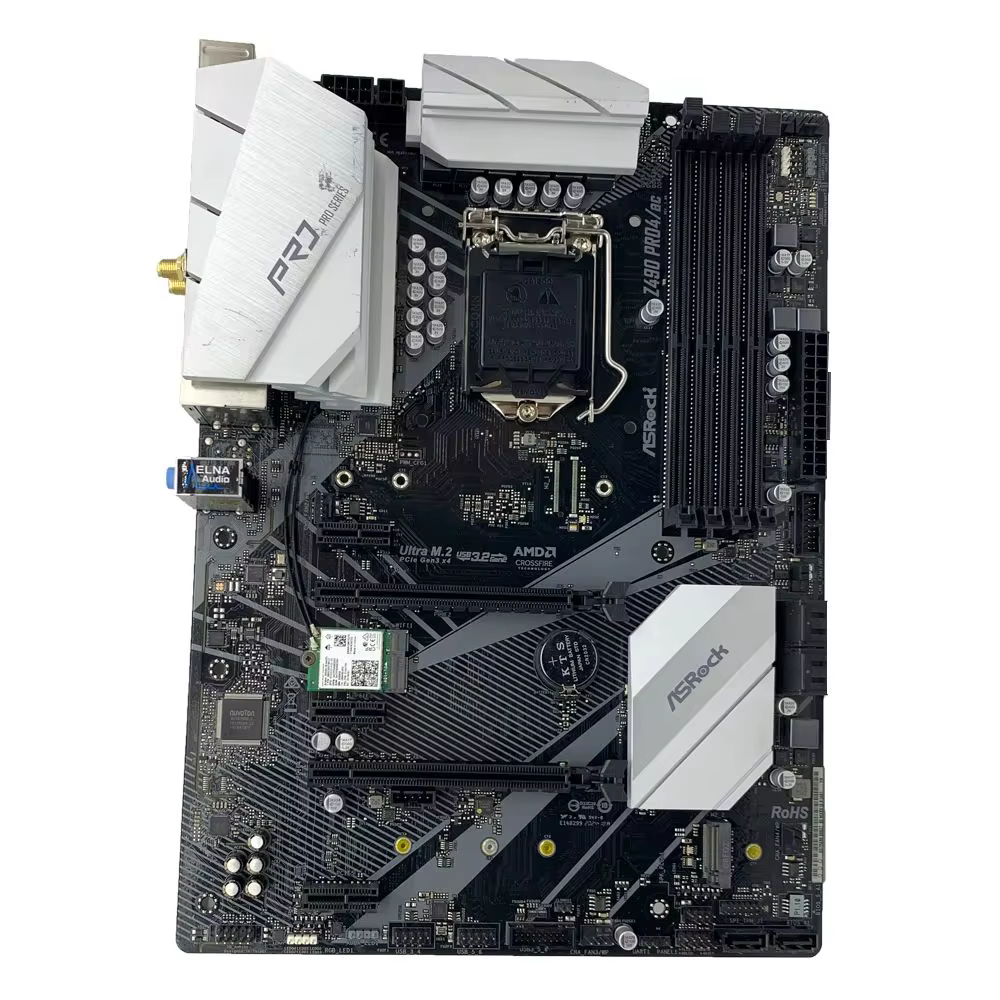 ASROCK Z490 PRO4/AC LGA 1200 carte mère