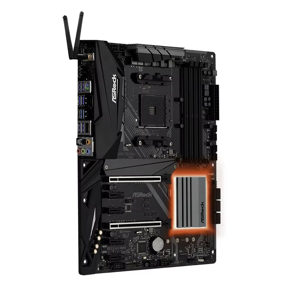 ASROCK flambant neuf X470 MASTER SLI/AC AMD