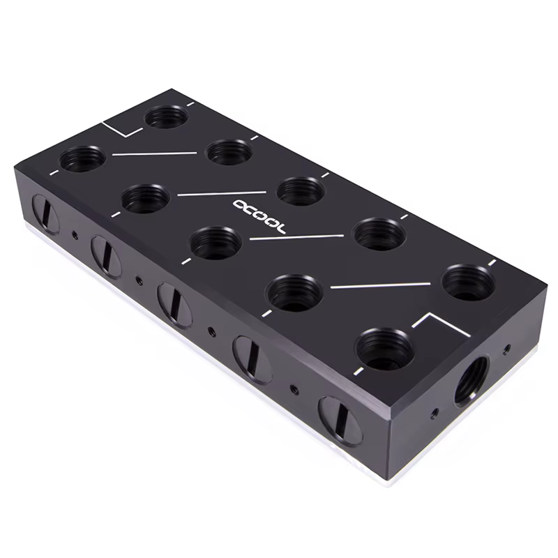 Alphacool ES-Plaque de Distro C1/C2/C3/C5 pour Petit Boîtier