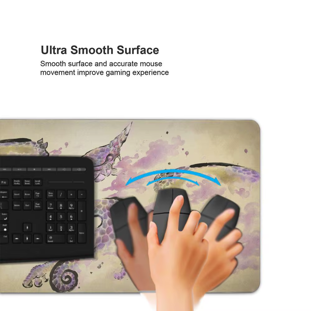 Tapis de souris de jeu Monster Hunter Wildlands Tapetes de Mesa Teclado