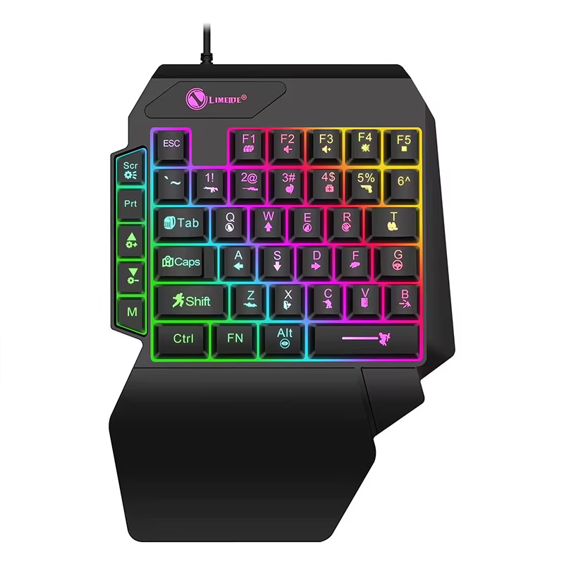Clavier de jeu mécanique à une main à 35 touches