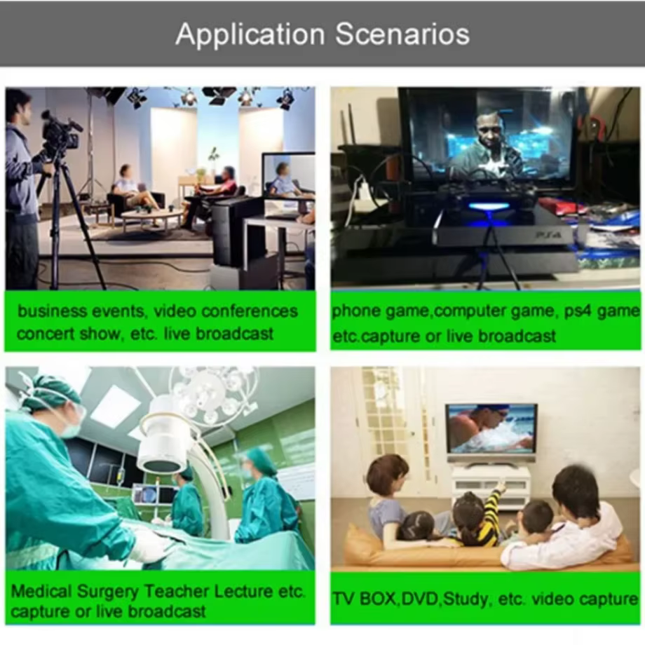 Carte de capture vidéo 4K