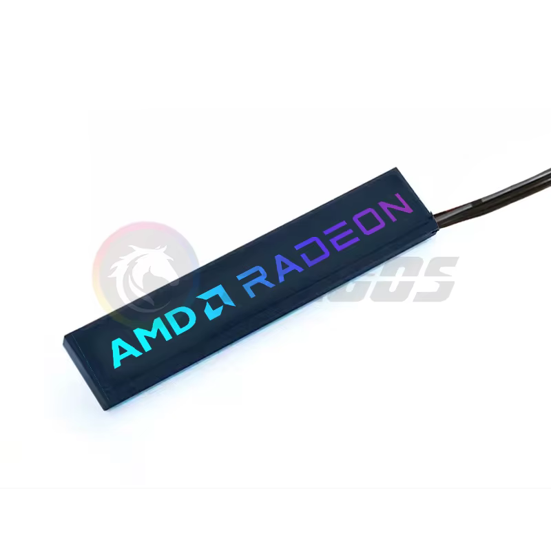 Panneau latéral de carte graphique RGB RTX AMD GeForce GPU modifier 5V 3 broches ARGB AURA SYNC boîtier PC bricolage MOD