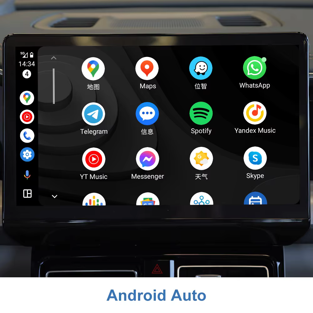GAC GS8 2023-2025 GS4 WIZCAR T01 solution multimédia originale support Google maps Waze Spotify musique Yandex map fait pour GAC GS8