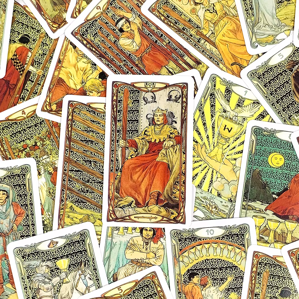 Jeu de cartes de Tarot A 78 cartes, jeu de cartes de Divination occulte classique pour débutants, idéal pour la Divination, la méditation et le cadeau