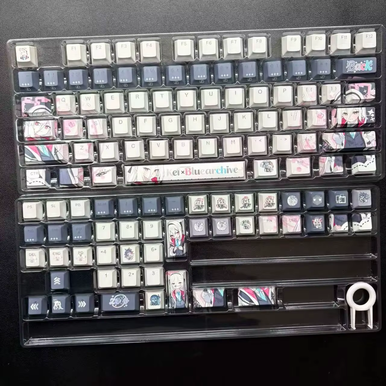 Keycaps Blue Archive Kay 122 touches