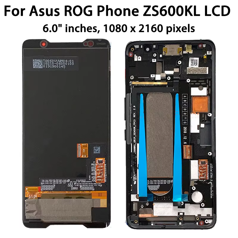AMOLED ROG série écran pour ASUS ROG téléphone 1 2 3 5 5S 5S Pro 5 Pro 6 6 Pro 7 7 Ultimate LCD