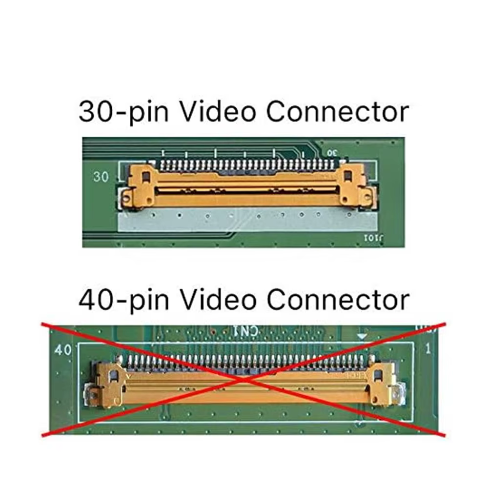 J0N5T 1R4F6 11.6 "pour Dell Latitude 3140 3100 NT116WHM-N21 HD 30 broches LCD écran large LED mat