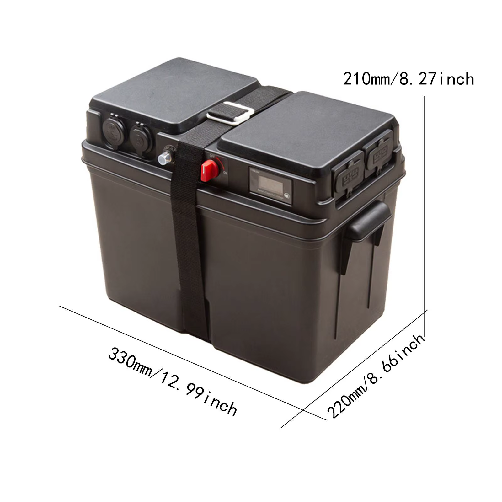 Power Box – centrale électrique Portable d'extérieur, pour automobile, bateau, remorque, camping-car