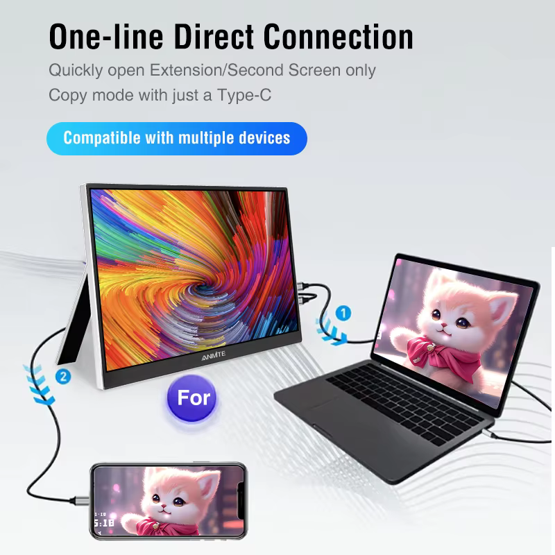 Moniteur de jeu Portable 16 pouces 2.5K