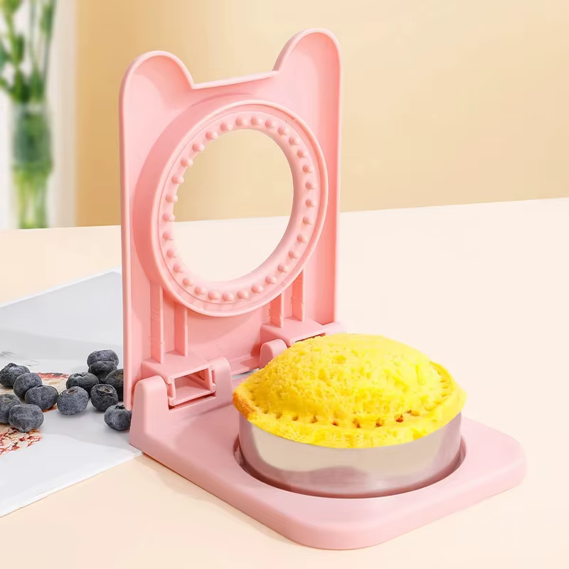 Coupe-sandwich et scelleuse, outil de coupe de Sandwich à rabat pour enfants, déjeuner, lame en acier inoxydable, moule circulaire pour pain grillé