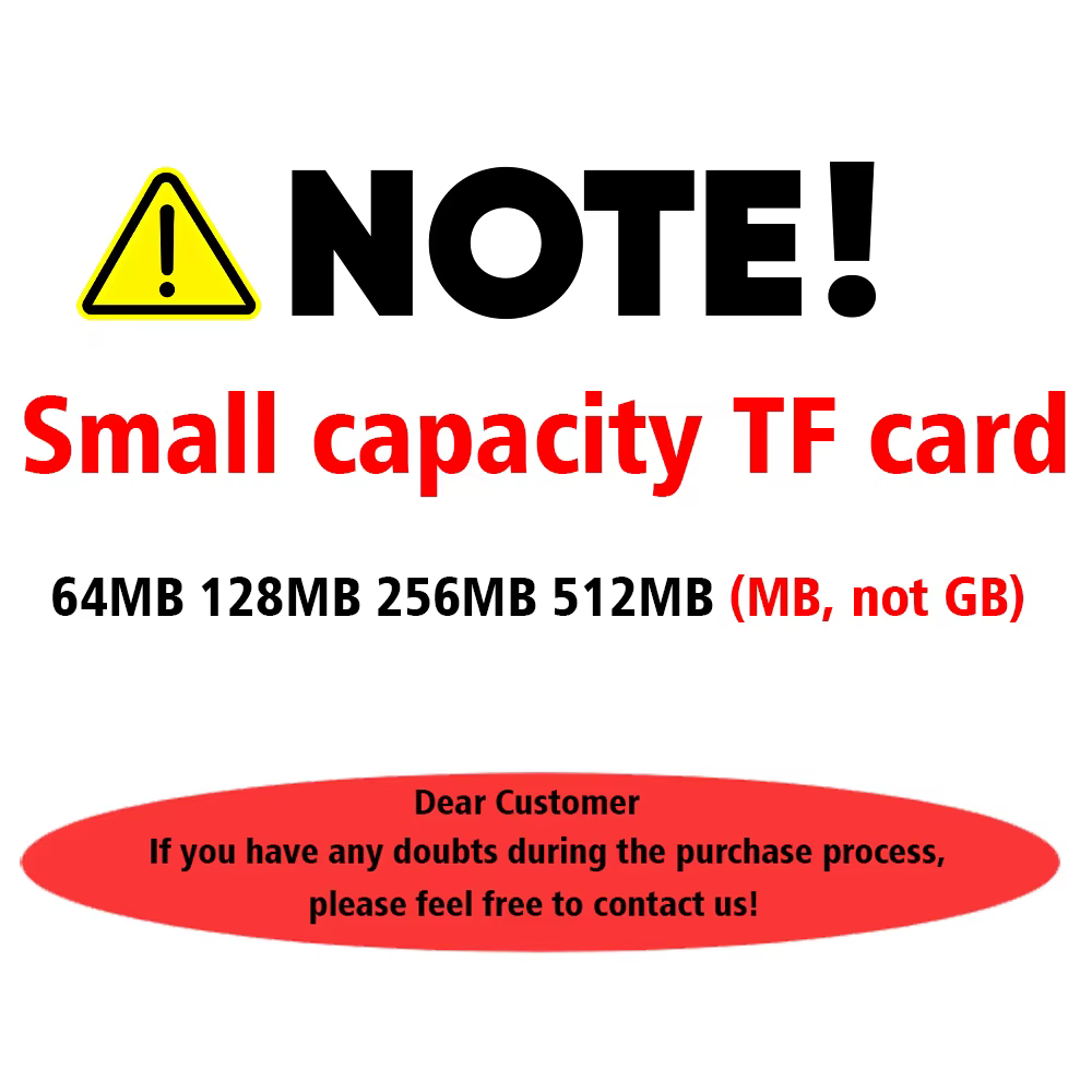 Carte mémoire Mini TF haute vitesse 512 Mo