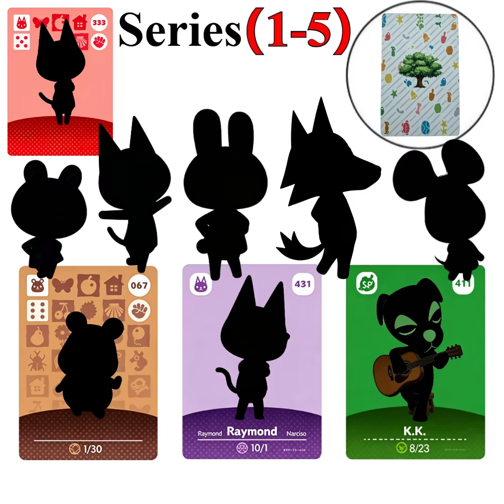 Cartes NFC mini/grandes de collection 2026 (sélection 001-448) – Obtenez des déverrouillages exclusifs en jeu, cadeau idéal pour les fans de Switch