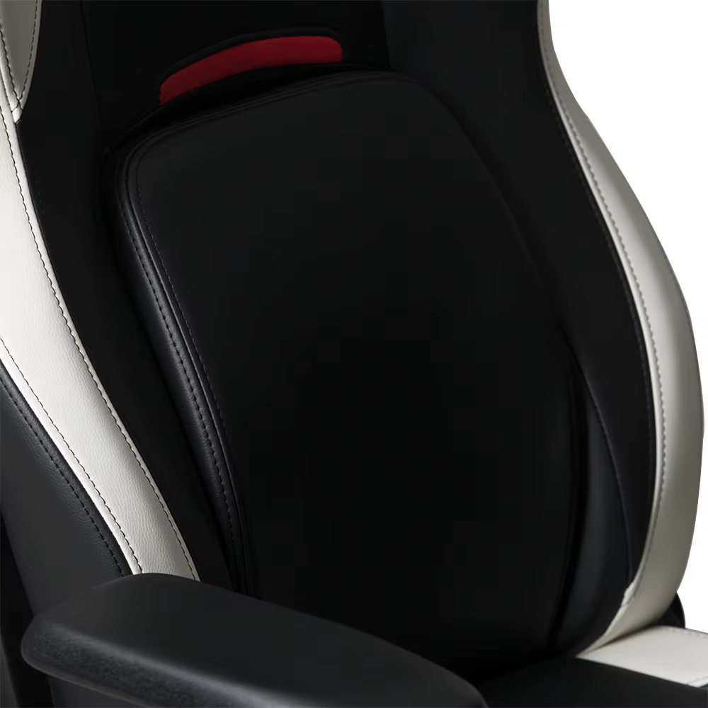 Chaise de jeu ergonomique à dossier haut avec support lombaire réglable