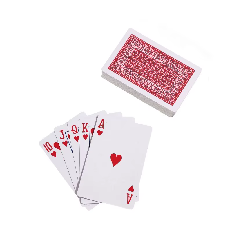 Jeu de cartes de poker K imperméable et coloré, jeu de cartes de bridge sportif, jeu de table pour un joueur, valeur des points