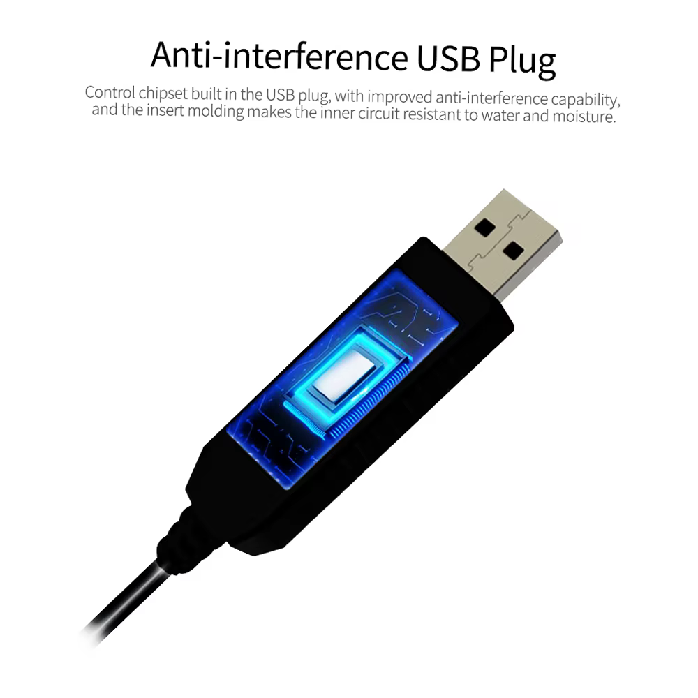 Clé de commande de commutateur au pied USB