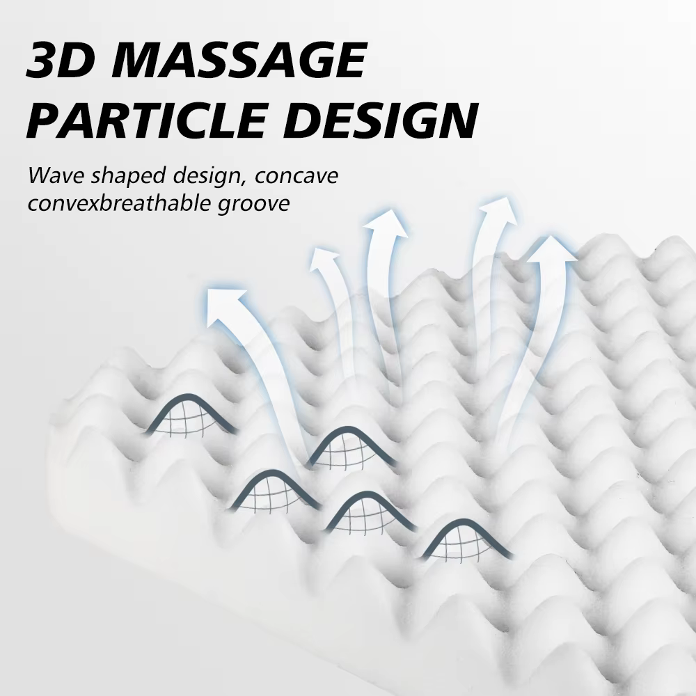 Coussin rafraîchissant, soulage la pression sur les fesses, tissu rafraîchissant qui abaisse efficacement la température, coussin de siège de chaise, fauteuil roulant