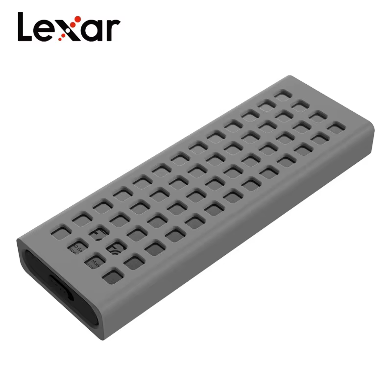 Boîtier SSD M.2 Lexar Original E300 pour SSD NVMe 2230 / 2242 / 2260 / 2280 Type C USB 3.2 Gen 2