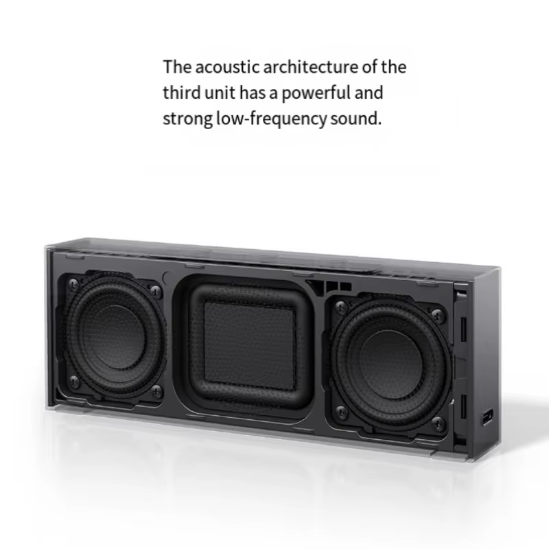 Haut-parleur Bluetooth portable Xiaomi avec corps métallique ultra-fin, lecture hors ligne intégrée à 750 chansons, IP66 étanche à la poussière et à l'eau