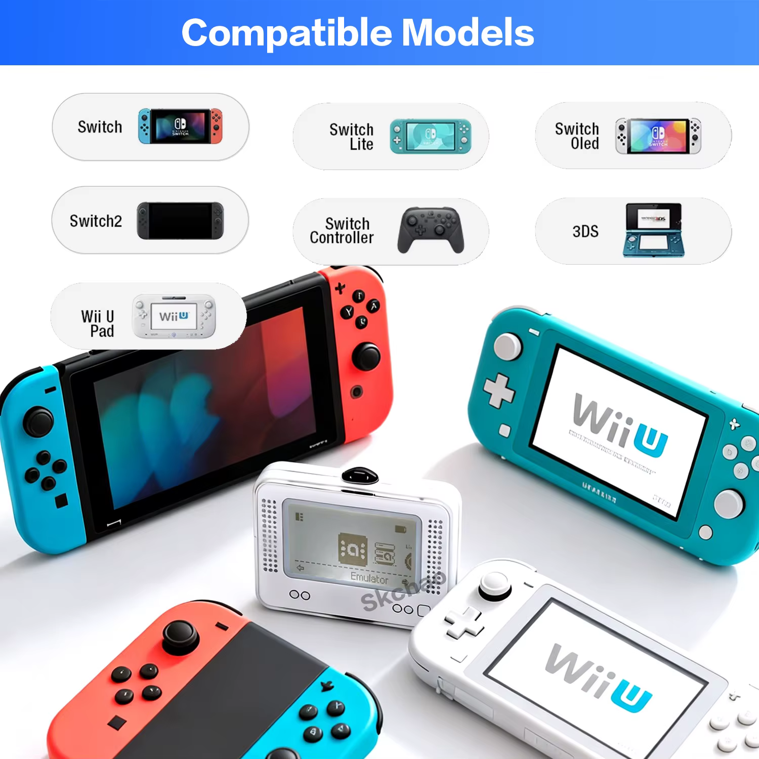 Émulateur Amiibo Nfctool, lecteur et copieur de cartes Amiibo intelligentes, émulateur Amiibo universel pour Switch/3DS/Wii U, émulateur de tags Amiibo