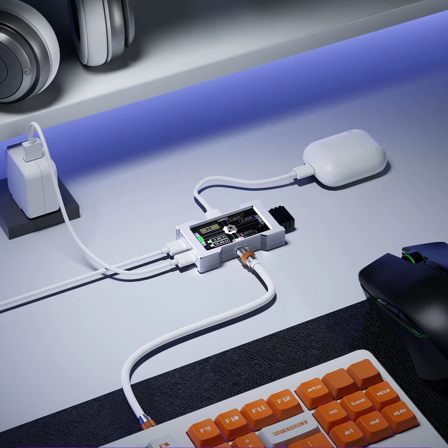Hub USB de jeu HMHUB - 2 entrées